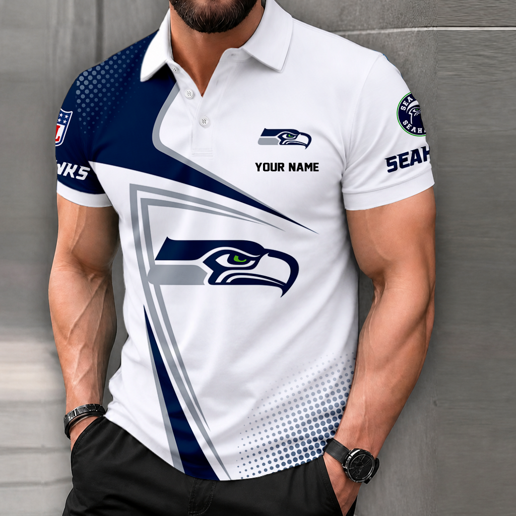 LIMITED EDITION - NEW CUSTOMIZED NFL06 SSH SEATTLE SEAHAWKS T-SHIRT, POLO SHIRT, ZIP POLO SHIRT, SWEATSHIRT, HOODIE & ZIP HOODIE