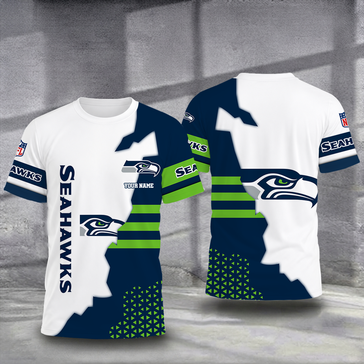 LIMITED EDITION - NEW CUSTOMIZED NFL06 SSH SEATTLE SEAHAWKS T-SHIRT, POLO SHIRT, ZIP POLO SHIRT, SWEATSHIRT, HOODIE & ZIP HOODIE