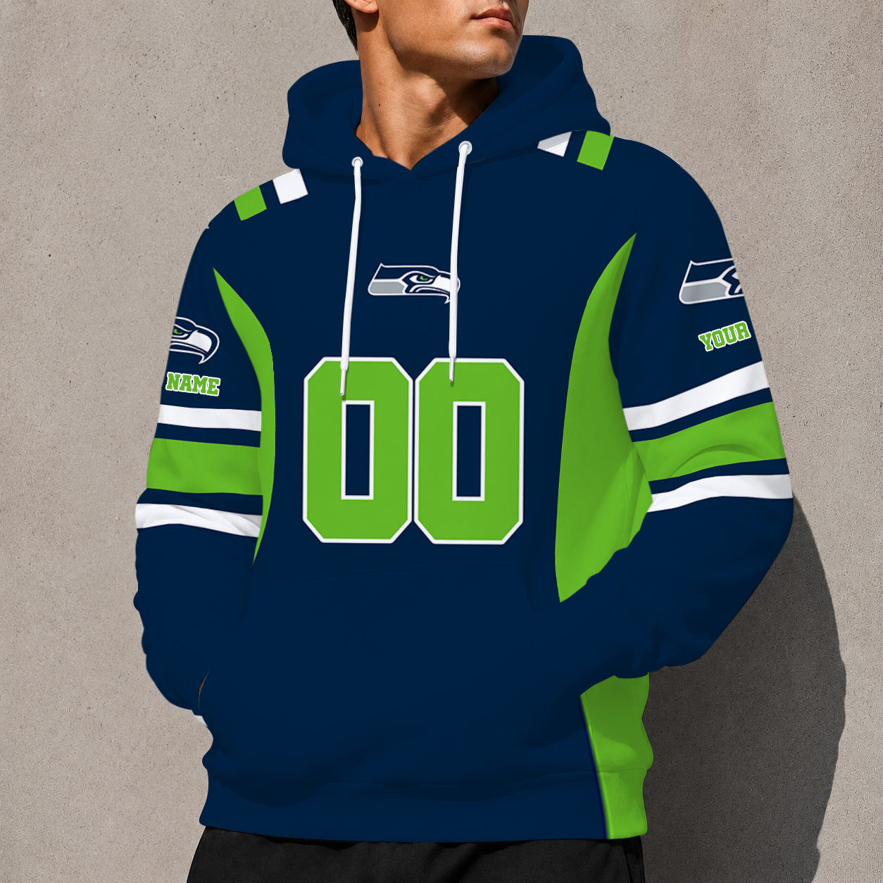 LIMITED EDITION - NEW CUSTOMIZED NFL06 SSH SEATTLE SEAHAWKS T-SHIRT, POLO SHIRT, ZIP POLO SHIRT, SWEATSHIRT, HOODIE & ZIP HOODIE