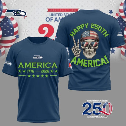 LIMITED EDITION - NEW CUSTOMIZED NFL06 SE SEAHAWKS UNISEX T-SHIRT, SWEATSHIRT, HOODIE & ZIP HOODIE