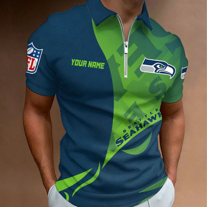 LIMITED EDITION - NEW CUSTOMIZED NFL06 SSH SEATTLE SEAHAWKS T-SHIRT, POLO SHIRT, ZIP POLO SHIRT, SWEATSHIRT, HOODIE & ZIP HOODIE