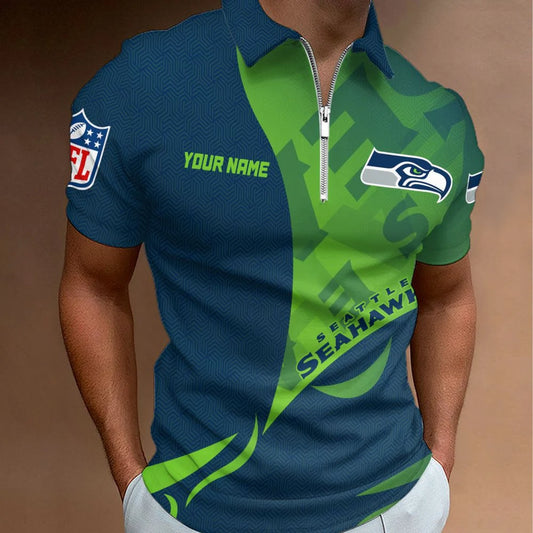 LIMITED EDITION - NEW CUSTOMIZED NFL06 SSH SEATTLE SEAHAWKS T-SHIRT, POLO SHIRT, ZIP POLO SHIRT, SWEATSHIRT, HOODIE & ZIP HOODIE