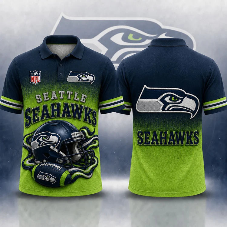 LIMITED EDITION - NEW CUSTOMIZED NFL06 SEATTLE SEAHAWKS T-SHIRTS, POLO, SWEASHIRTS, V-NECK T-SHIRT, HOODIE & ZIP HOODIE