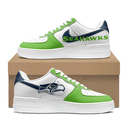[SPECIAL OFFER] NEW CUSTOMIZED NFL06 SSH SEATTLE SEAHAWKS AF1 SHOES