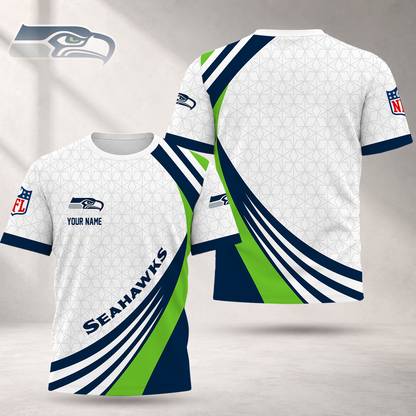 LIMITED EDITION - NEW CUSTOMIZED NFL06 SSH SEATTLE SEAHAWKS T-SHIRT, POLO SHIRT, ZIP POLO SHIRT, SWEATSHIRT, HOODIE & ZIP HOODIE