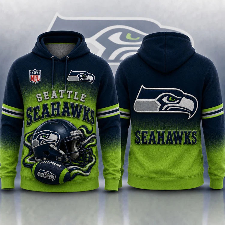 LIMITED EDITION - NEW CUSTOMIZED NFL06 SEATTLE SEAHAWKS T-SHIRTS, POLO, SWEASHIRTS, V-NECK T-SHIRT, HOODIE & ZIP HOODIE