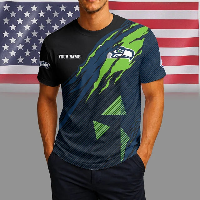 LIMITED EDITION - NEW CUSTOMIZED NFL06 SSH SEATTLE SEAHAWKS T-SHIRT, POLO SHIRT, ZIP POLO SHIRT, SWEATSHIRT, HOODIE & ZIP HOODIE