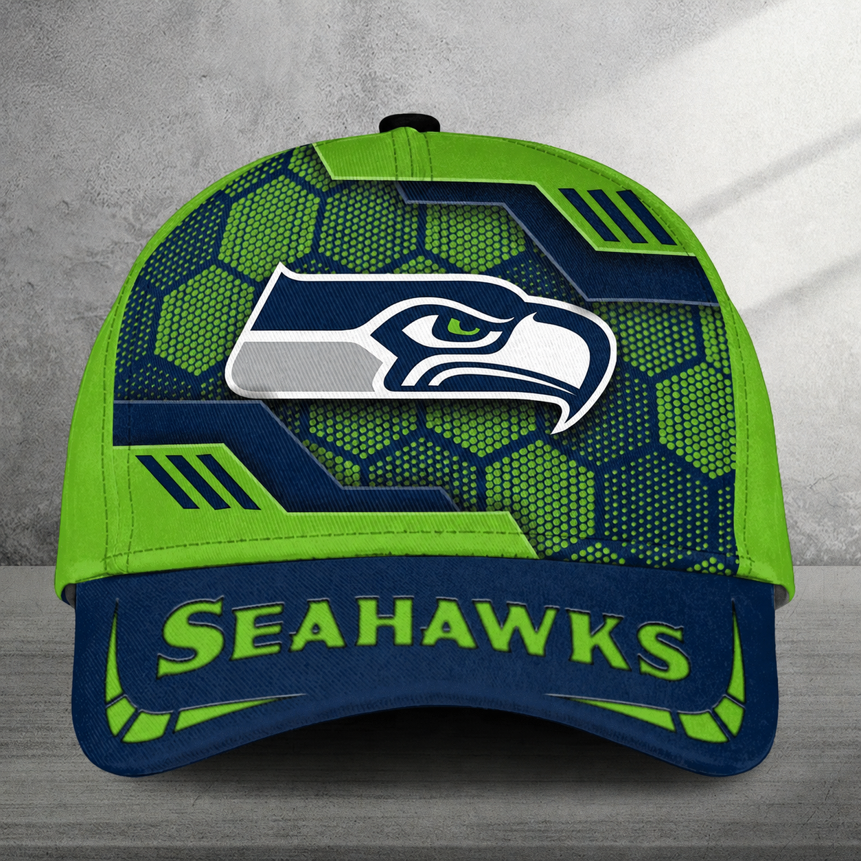 LIMITED EDITION - NEW CUSTOMIZED NFL06 SSH SEATTLE SEAHAWKS CLASSIC CAP