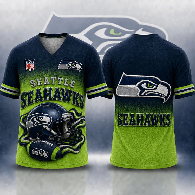 LIMITED EDITION - NEW CUSTOMIZED NFL06 SEATTLE SEAHAWKS T-SHIRTS, POLO, SWEASHIRTS, V-NECK T-SHIRT, HOODIE & ZIP HOODIE