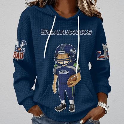 [SPECIAL OFFER] NEW CUSTOMIZED NFL06 SSH SEATTLE SEAHAWKS UNISEX HOODED SWEATSHIRT