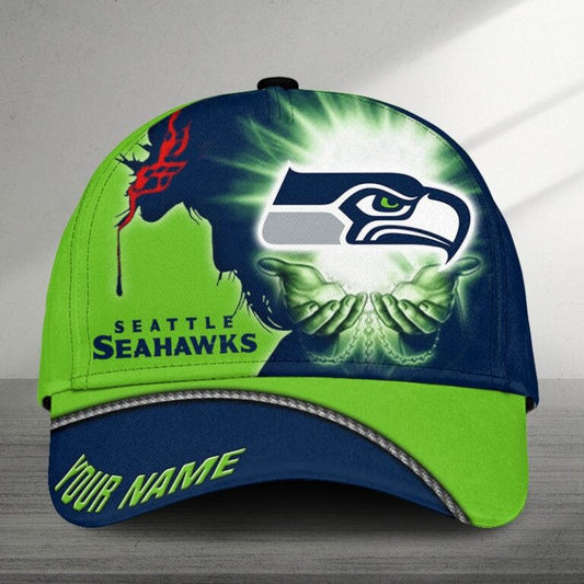LIMITED EDITION - NEW CUSTOMIZED NFL06 SSH SEATTLE SEAHAWKS CLASSIC CAP