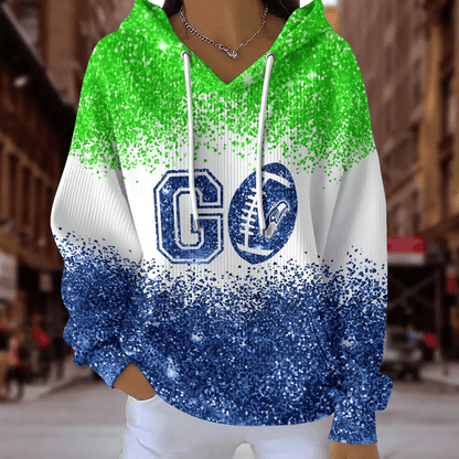 [SPECIAL OFFER] NEW CUSTOMIZED NFL06 SSH SEATTLE SEAHAWKS RIBBED HOODIE & SWEATSHIRT