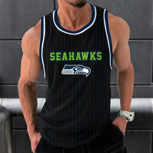 [SPECIAL OFFER] NEW CUSTOMIZED NFL06 SSH SEATTLE SEAHAWKS UNISEX TANK TOP