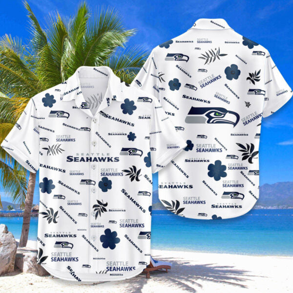 LIMITED EDITION - NEW CUSTOMIZED NFL06 SSH SEATTLE SEAHAWKS UNISEX HAWAIIAN SHIRT
