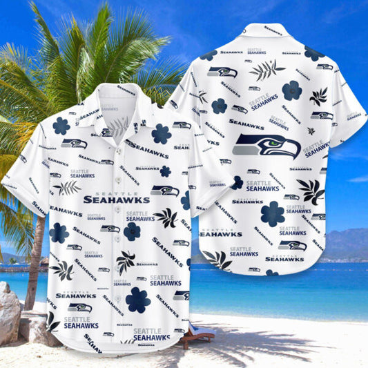 LIMITED EDITION - NEW CUSTOMIZED NFL06 SSH SEATTLE SEAHAWKS UNISEX HAWAIIAN SHIRT