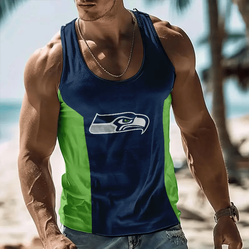 [SPECIAL OFFER] NEW CUSTOMIZED NFL06 SSH SEATTLE SEAHAWKS UNISEX TANK TOP