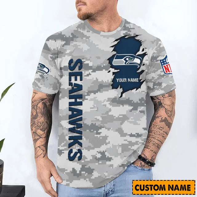 LIMITED EDITION - NEW CUSTOMIZED NFL06 SSH SEATTLE SEAHAWKS T-SHIRT, POLO SHIRT, ZIP POLO SHIRT, SWEATSHIRT, HOODIE & ZIP HOODIE
