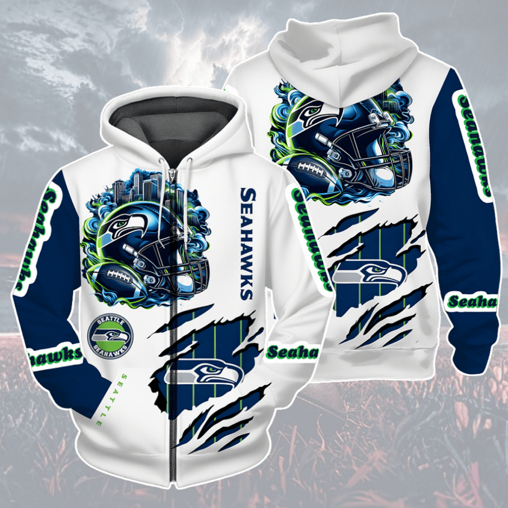 LIMITED EDITION - NEW CUSTOMIZED NFL06 SSH SEATTLE SEAHAWKS UNISEX T-SHIRT, POLO, HOODIE & JACKETS