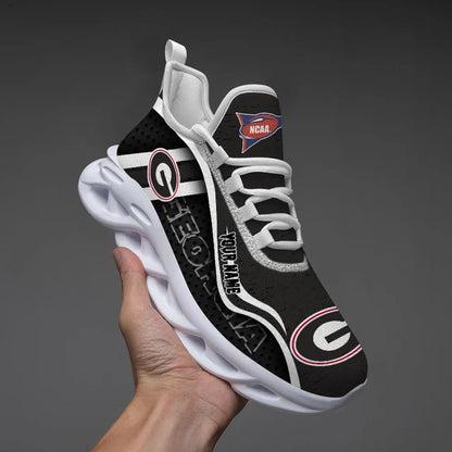 EXCLUSIVE EDITION - NEW CUSTOMIZED NCAA FBS06 GEB GEORGIA BULLDOGS CLUNKY SNEAKERS