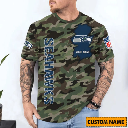 LIMITED EDITION - NEW CUSTOMIZED NFL06 SSH SEATTLE SEAHAWKS T-SHIRT, POLO SHIRT, ZIP POLO SHIRT, SWEATSHIRT, HOODIE & ZIP HOODIE