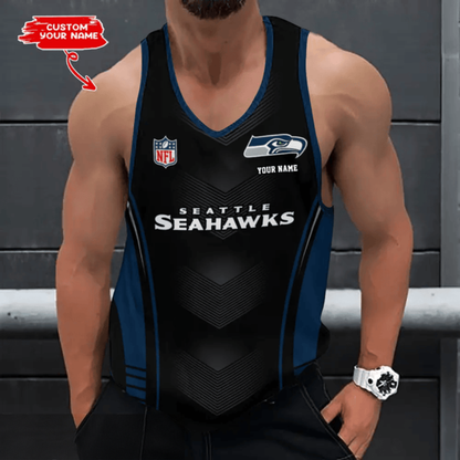 [SPECIAL OFFER] NEW CUSTOMIZED NFL06 SSH SEATTLE SEAHAWKS UNISEX TANK TOP
