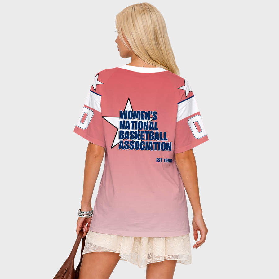 LIMITED EDITION - NEW CUSTOMIZED WNBA06 IDF IN FEVER V-NECK BASKETBALL JERSEY