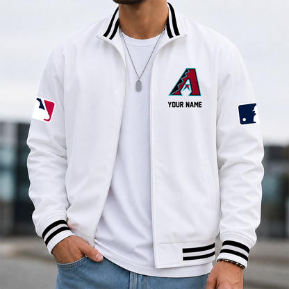 [FLASH SALE] NEW CUSTOMIZED MLB07 ADS ARIZONA DIAMONDBACKS MULTICOLOR MEN'S CASUAL JACKET