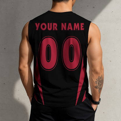 LIMITED EDITION - NEW CUSTOMIZED MLB07 ADS ARIZONA DIAMONDBACKS MEN'S GYM SHIRT