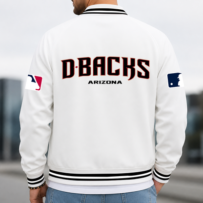 [FLASH SALE] NEW CUSTOMIZED MLB07 ADS ARIZONA DIAMONDBACKS MULTICOLOR MEN'S CASUAL JACKET