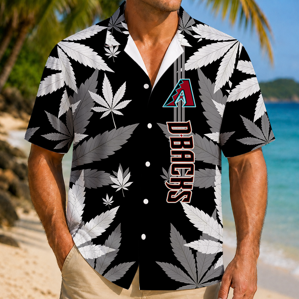 LIMITED EDITION - NEW CUSTOMIZED MLB07 ADS ARIZONA DIAMONDBACKS UNISEX HAWAIIAN SHIRT