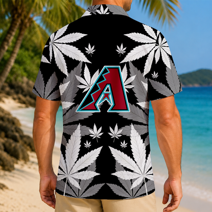LIMITED EDITION - NEW CUSTOMIZED MLB07 ADS ARIZONA DIAMONDBACKS UNISEX HAWAIIAN SHIRT
