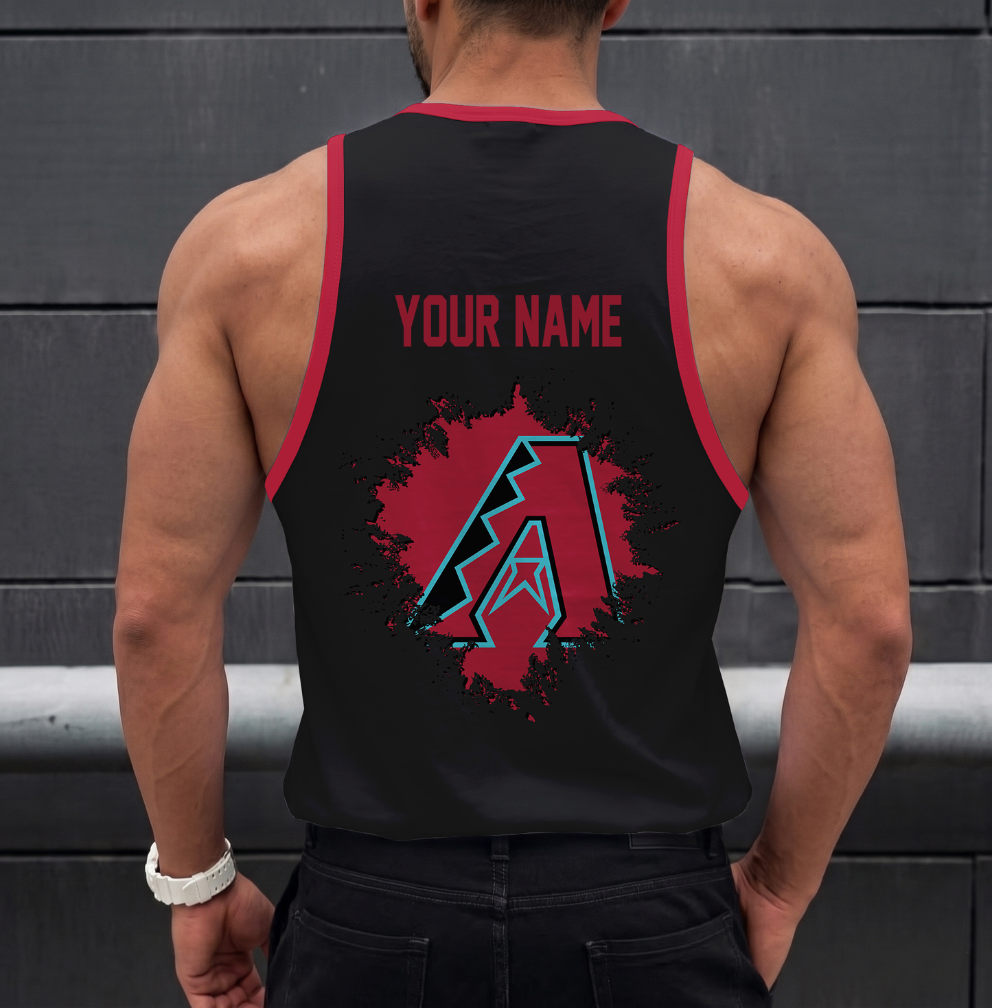 VIRAL EDITION - NEW CUSTOMIZED MLB07 ARIZONA DIAMONDBACKS UNISEX TANK TOP