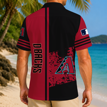 LIMITED EDITION - NEW CUSTOMIZED MLB07 ADS ARIZONA DIAMONDBACKS UNISEX HAWAIIAN SHIRT
