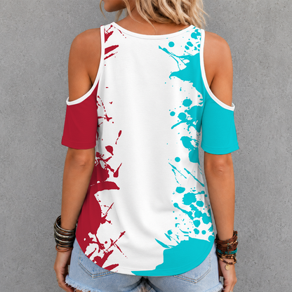 [FLASH SALE] NEW CUSTOMIZED MLB07 ADS ARIZONA DIAMONDBACKS CRISS CROSS V-NECK TOP
