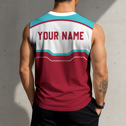 LIMITED EDITION - NEW CUSTOMIZED MLB07 ADS ARIZONA DIAMONDBACKS MEN'S GYM SHIRT
