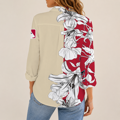 [FLASH SALE] NEW CUSTOMIZED MLB07 ADS ARIZONA DIAMONDBACKS WOMEN CASUAL SHIRT