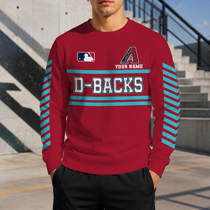 VIRAL EDITION - NEW CUSTOMIZED MLB07 ADS ARIZONA DIAMONDBACKS UNISEX SWEATSHIRT