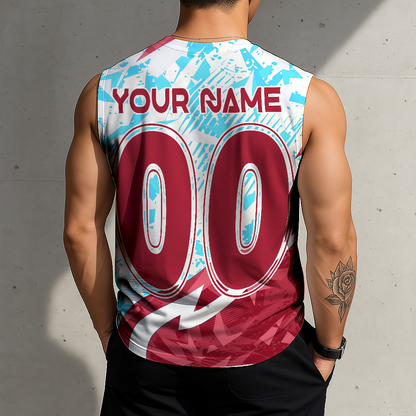 LIMITED EDITION - NEW CUSTOMIZED MLB07 ADS ARIZONA DIAMONDBACKS TANKTOP & GYM SHIRT