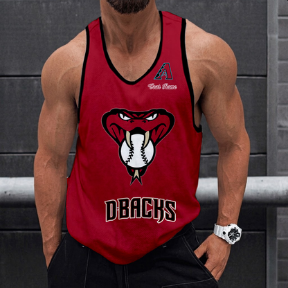 LIMITED EDITION - NEW CUSTOMIZED MLB07 ARIZONA DIAMONDBACKS UNISEX TANK TOP