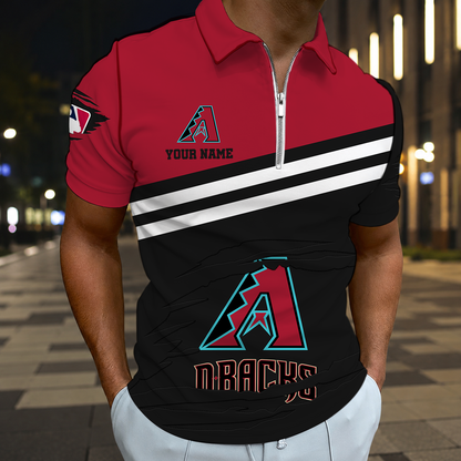 EXCLUSIVE EDITION - NEW CUSTOMIZED MLB07 ADS ARIZONA DIAMONDBACKS T-SHIRT, POLO SHIRT, ZIP POLO SHIRT, SWEATSHIRT, HOODIE & ZIP HOODIE