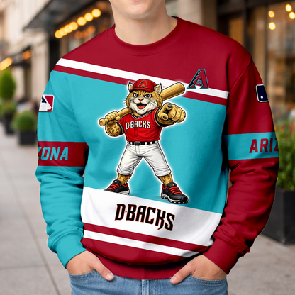 LIMITED EDITION - NEW CUSTOMIZED MLB07 ADS ARIZONA DIAMONDBACKS UNISEX T-SHIRT, HOODIE & JACKETS