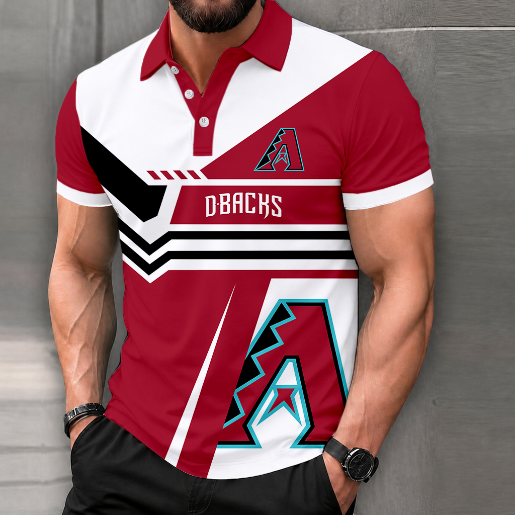LIMITED EDITION - NEW CUSTOMIZED MLB07 ADS ARIZONA DIAMONDBACKS POLO SHIRT, ZIP POLO SHIRT & T-SHIRTS