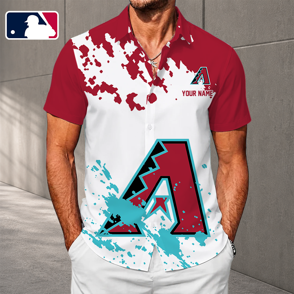 LIMITED EDITION - NEW CUSTOMIZED MLB07 ADS ARIZONA DIAMONDBACKS UNISEX HAWAIIAN SHIRT