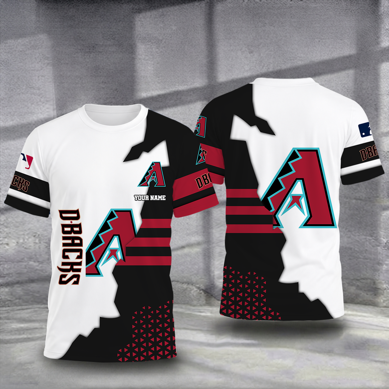 LIMITED EDITION - NEW CUSTOMIZED MLB07 ADS ARIZONA DIAMONDBACKS T-SHIRT, POLO SHIRT, ZIP POLO SHIRT, SWEATSHIRT, HOODIE & ZIP HOODIE