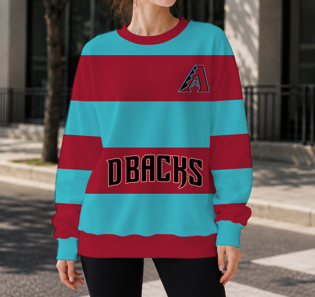 LIMITED EDITION - NEW CUSTOMIZED MLB07 ADS ARIZONA DIAMONDBACKS UNISEX SWEATSHIRT