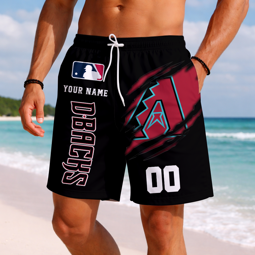 LIMITED EDITION - NEW PREMIUM MLB07 ADS ARIZONA DIAMONDBACKS SHORT PANTS