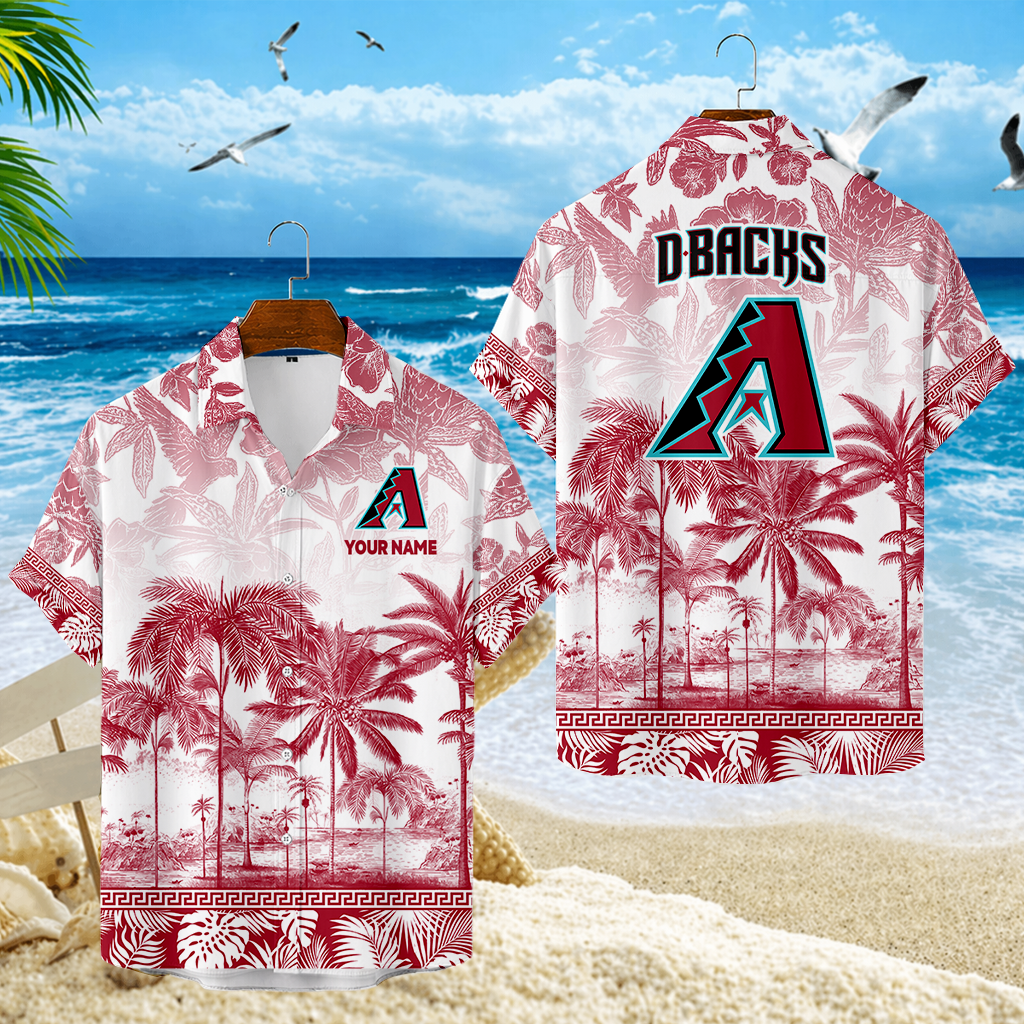 LIMITED EDITION - NEW CUSTOMIZED MLB07 ADS ARIZONA DIAMONDBACKS UNISEX HAWAIIAN SHIRT