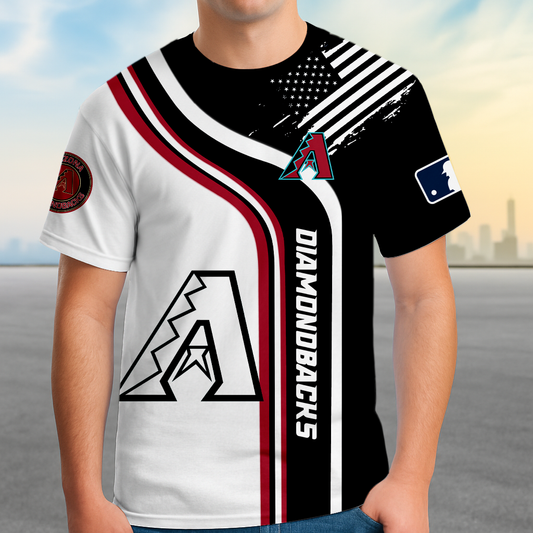 ELITE EDITION - NEW CUSTOMIZED MLB07 ADS ARIZONA DIAMONDBACKS POLO SHIRT, ZIP POLO SHIRT & T-SHIRTS