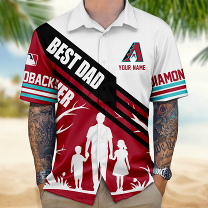 LIMITED EDITION - NEW CUSTOMIZED MLB07 ADS ARIZONA DIAMONDBACKS UNISEX HAWAIIAN SHIRT