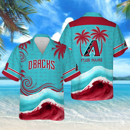 LIMITED EDITION - NEW CUSTOMIZED MLB07 ADS ARIZONA DIAMONDBACKS UNISEX HAWAIIAN SHIRT